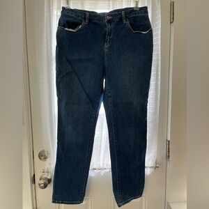 WOMEN’S CHICO’S PERFECT STRETCH GIRLFRIEND SLIM LEG JEANS